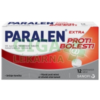 Paralen Extra proti bolesti 12 tablet
