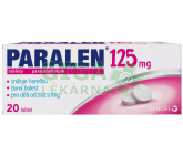 Paralen 125mg tbl.nob.20