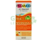 Pediakid 22 Vitamínů 125ml