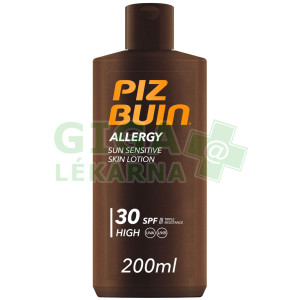 PIZ BUIN ALLERGY Pleťové mlieko SPF30 200ml