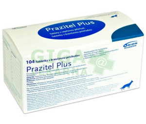 Prazitel Plus tbl.104 VET a.u.v.