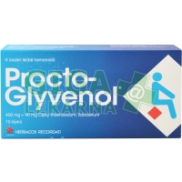 Procto-Glyvenol 10 čípků