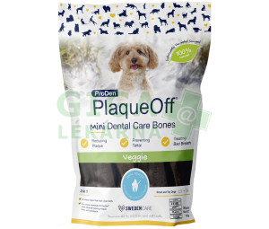 ProDen PlaqueOff Mini Dental Bones zeleninové 340g