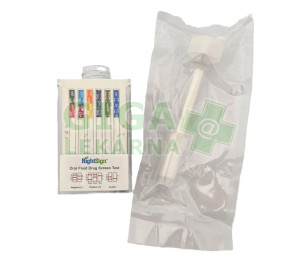 Profesionální test na 9 drog ze slin