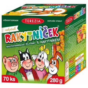 RAKYTNÍČEK želatínky ORIGINÁL 70ks