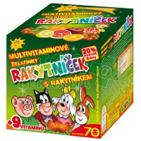 Obrázek RAKYTNÍČEK želatinky ORIGINÁL 70ks