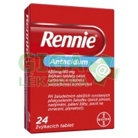 Rennie Antacidum žvýkací tablety 24