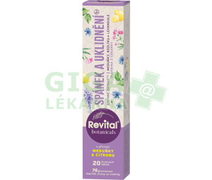 Revital Botanicals Spánek a uklidnění eff.tbl.20