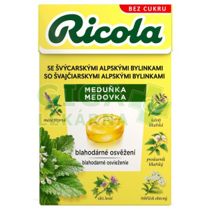 RICOLA Medovka 40g bez cukru