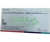 Rukavice nest.vyš.CVET latex S/100ks s pudrem, bílé