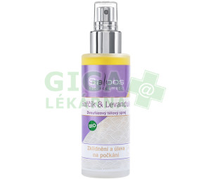 Saloos Bio Dvoufázový tělový sprej Hořčík & Levandule 100ml