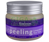 Saloos Bio Levandule Tea Tree tělový peeling 140ml