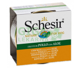 Schesir Dog konz. Adult kuře aloe 150g