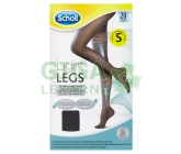 Scholl Light LEGS Kom.p.kalh.20 DEN - černé S