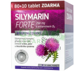 Silymarin Forte 250 mikronizovaný ostropestřec 80+10 tablet