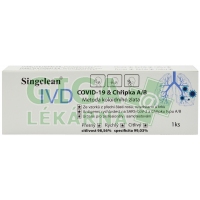 Singclean IVD Covid-19 a chřipka A/B antigen test - 1ks