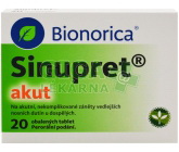 Obrázek Sinupret akut 20 tablet