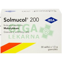 Solmucol 200 sáčky 30x1,5g