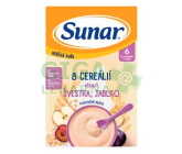 Sunar Mléčná kaše 8 cereál.švestka/jablko 6m+ 210g