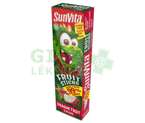 SunVita Fruit Sticks ov.tyčinky dračí ovoce 5x20g