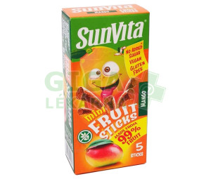 SunVita Fruit Sticks ov.tyčinky mini mango 5x10g