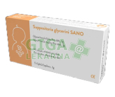 Supp.glycerini SANO Glycerín.čípky Pro děti 1g 5ks