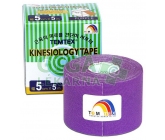 Tejp. TEMTEX kinesio tape fialová 5cmx5m