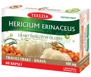 TEREZIA Hericium erinaceus s rakyt.olejem cps.60