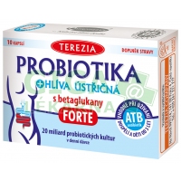 TEREZIA Probiotika+Hl.ústř.s betagluk.FORTE 10 kapslí