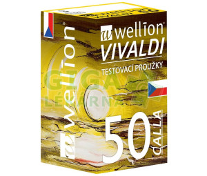 Wellion VIVALDI CALLA testovací proužky 50ks