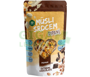 Topnatur Müsli srdcem Extreme chocolate 350 g