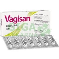 Fotka Vagisan Lactic Acid 7 čípků Obrázek Vagisan Lactic Acid 7 čípků