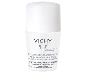 Vichy Antiperspirant 48h pro citlivou nebo depilovanou pokožku roll-on 50ml