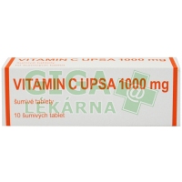 Vitamin C UPSA 1000mg 10 šumivých tablet