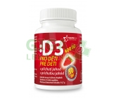 Vitamín D3 400IU pro děti - jahoda tbl.30