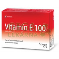 Vitamín E 100mg 50 kapslí Noventis