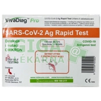 VivaDiag antigenní test na Covid-19 z nosu 1ks
