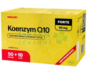Walmark Koenzym Q10 Forte 60mg tob.50+10 Promo 2025