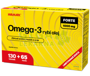 Walmark Omega 3 Forte 1000mg tob.130+65 Promo