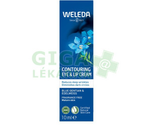 WELEDA Liftingový krém na kontury očí a rtů Modrý hořec a Protěž alpská BIO 10ml