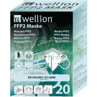 Wellion FFP2 Mask respirátor 20ks