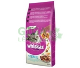 Whiskas Dry s kuřecím masem - STERILE 14kg