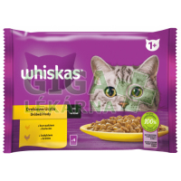 Whiskas vreciek. Core hydinová v šťave 4x85g