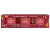 Yankee Candle Red Apple Wreath votivní sada 3ks 37g