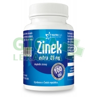 Zinek EXTRA 25mg 100 tablet Nutricius