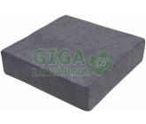 Zvýšený sedák 40 x 40 x 10 cm šedý