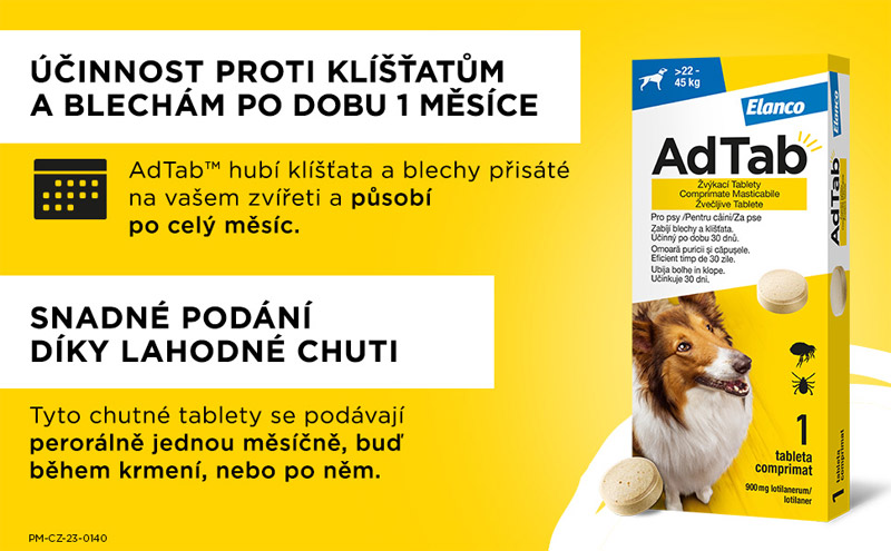 Jednoduché podanie AdTab